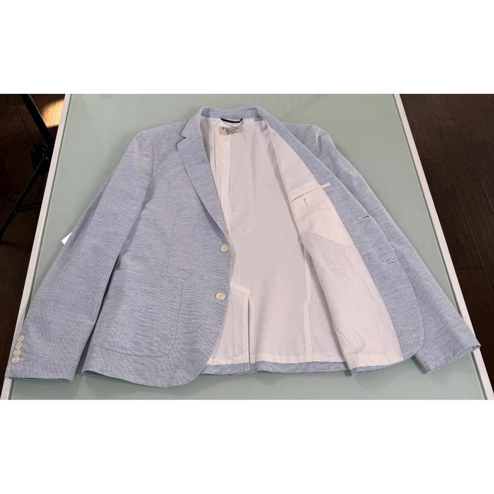 Original Penguin Blazer Men's L Heathered Blue Casual Preppy